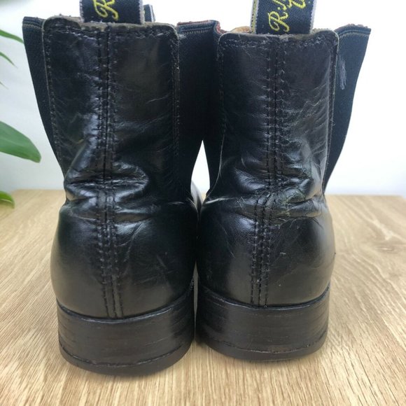 R.M. Williams Black Leather Chelsea Boot Size 6.5H Craftsman Men's Unisex - Picture 5 of 9